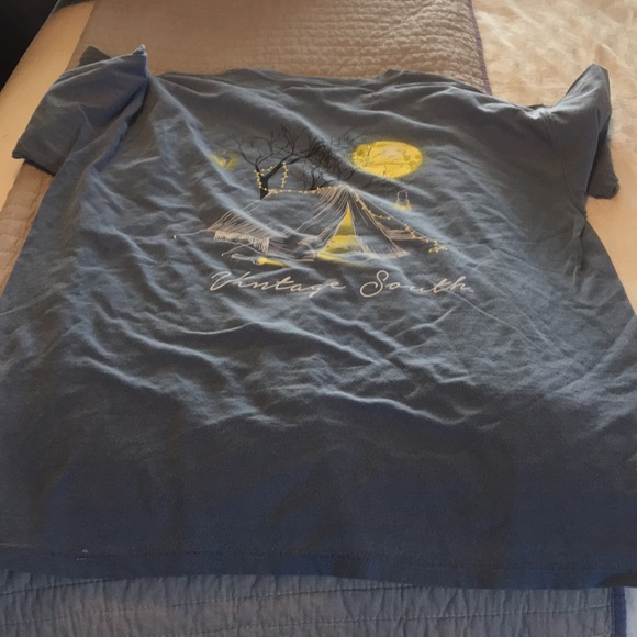 Vintage south camp theme T-shirt - Picture 4 of 5